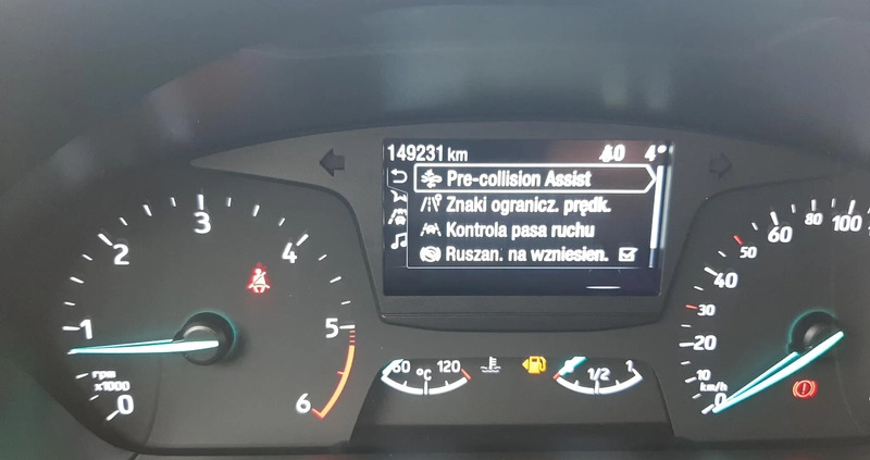 Ford Focus cena 59900 przebieg: 149231, rok produkcji 2020 z Ruciane-Nida małe 466